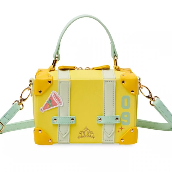 Disney Handbags - NWT Disney Color Me Courtney Princess Tiana Mini Luggage Crossbody Bag